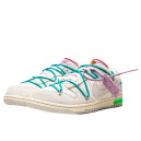 Кроссовки Nike Dunk Low Off-White Lot 36 of 50 DJ0950-107 Белый/серый