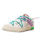 Кроссовки Nike Dunk Low Off-White Lot 36 of 50 DJ0950-107 Белый/серый