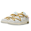 Кросівки Nike Dunk Low Off-White Lot 37 of 50 DJ0950-105 Білий/сірий