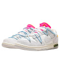 Кроссовки Nike Dunk Low Off-White Lot 38 of 50 DJ0950-113 Белый/серый