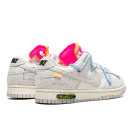 Кроссовки Nike Dunk Low Off-White Lot 38 of 50 DJ0950-113 Белый/серый