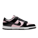 Кросівки Nike Dunk Low Pink Black Patent DJ9955-600 Рожевий