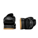 Sneakers Nike SB Dunk Low Black Snake Gum Winter С МЕХОМ Black