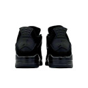 Кросівки Jordan 4 Retro Total Black Winter С МЕХОМ Чорний
