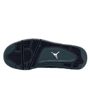 Кросівки Jordan 4 Retro Total Black Winter С МЕХОМ Чорний