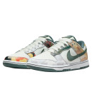 Кроссовки Nike Dunk Low Sail Multi Camo DH0957-100 Разноцветные