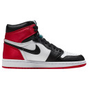Кроссовки Jordan 1 Retro High Satin Black Toe CD0461-016 Разноцветные