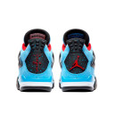 Sneakers Jordan 4 Retro x Travis Scott Cactus Jack Houston Oilers 308497-406 White/blue