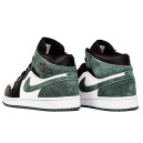 Кросівки Jordan 1 Retro High Cley Green С МЕХОМ Різнокольорові