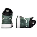 Кросівки Jordan 1 Retro High Cley Green С МЕХОМ Різнокольорові
