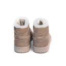 Кросівки Jordan 1 Rerto Mid Beige Winter С МЕХОМ Бежевий