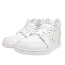 Кросівки Jordan 1 Retro High White Winter С МЕХОМ Білий