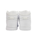 Кросівки Jordan 1 Retro High White Winter С МЕХОМ Білий