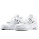 Sneakers Jordan 4 Retro White Leather White