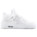 Sneakers Jordan 4 Retro White Leather White