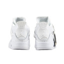 Sneakers Jordan 4 Retro White Leather White