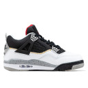 Кросівки Jordan 4 Retro x Union LA Black White Різнокольорові