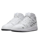 Кросівки Jordan Retro 1 White Reflective DQ1864-100 Чорний/білий