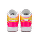 Кросівки Jordan 1 Mid Edge Glow CV4611-100 Різнокольорові