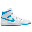 Кросівки Jordan 1 Mid UNC BQ6472-114 Білий/синій