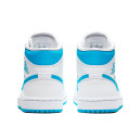 Кросівки Jordan 1 Mid UNC BQ6472-114 Білий/синій