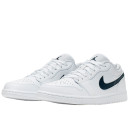 Кросівки Jordan 1 Low White Obsidian 553558-114 Чорний/білий