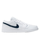 Кросівки Jordan 1 Low White Obsidian 553558-114 Чорний/білий