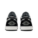 Кросівки Jordan 1 Retro Low Black Medium Grey 553558-040 Чорний/білий