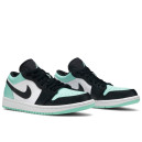 Кроссовки Jordan 1 Retro Low Emerald 553558-117 Мятный