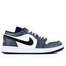 Кросівки Jordan 1 Retro Low Ashen Slate Grey White Black Білий/сірий