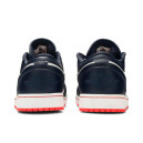 Кросівки Jordan 1 Retro Low Obsidian Ember 553558-481 Чорний/білий