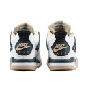 Кросівки Jordan 4 White Green Beige Різнокольорові