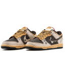 Кросівки Nike SB Dunk Low x Stussy 40th Brown Grey Beige Різнокольорові