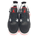 Кросівки Jordan 4 Bred Winter С МЕХОМ Різнокольорові