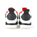 Кросівки Jordan 4 White Red Winter З ХУТРОМ Різнокольорові