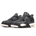 Кросівки Jordan 4 Grey Black White Winter С МЕХОМ Сірий