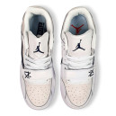 Кросівки Jordan Cut The Check x Travis Scott White Beige Black Бежевий