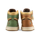 Кросівки Jordan 1 x Zion Williamson Voodoo Yellow Green Brown Різнокольорові