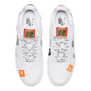 Кросівки Nike Air Force 1 Low Just Do It Pack White Black AR7719-100 Чорний/білий