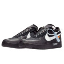 Кроссовки Nike Air Force 1 Low Off-White Black White AO4606-001 Черный