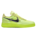 Кроссовки Nike Air Force 1 Low Off-White Volt AO4606-700 Зеленый