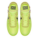 Кроссовки Nike Air Force 1 Low Off-White Volt AO4606-700 Зеленый