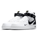 Кросівки Nike Air Force 1 Mid Utility White Black 804609-103 Чорний/білий
