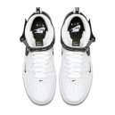 Кросівки Nike Air Force 1 Mid Utility White Black 804609-103 Чорний/білий