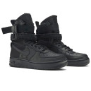 Кроссовки Nike SF Air Force 1 High Triple Black 857872-002 Черный