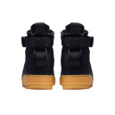 Sneakers Nike SF Air Force 1 Mid Black Gum 917753-003 Black