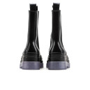 Ботинки Bottega Veneta Black Purple Черный