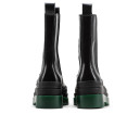 Ботинки Bottega Veneta Black Green Черный/зеленый
