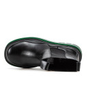 Ботинки Bottega Veneta Black Green Черный/зеленый