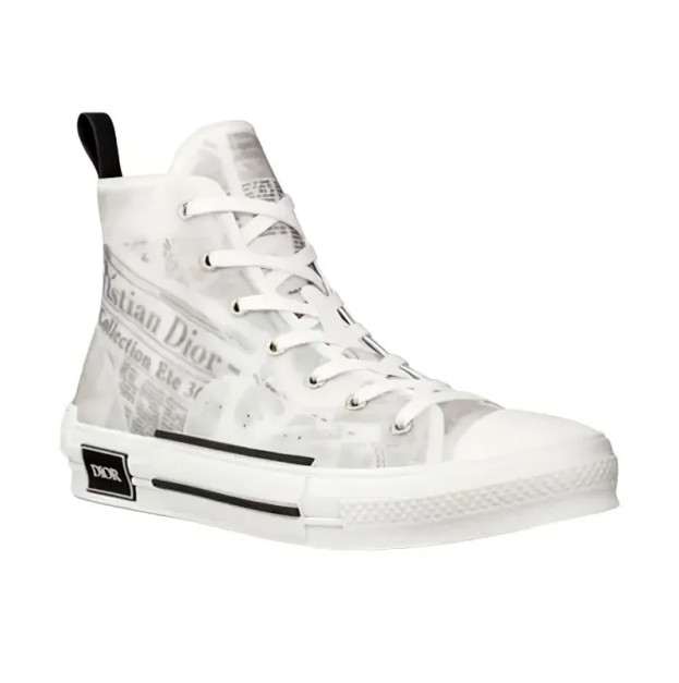 Dior B23 High Top Daniel Arsham Newspaper 3SH118YUO
